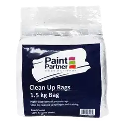 clean-up rags